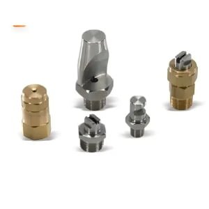 Spraying machine nozzle