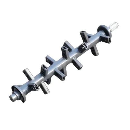 Rotary tiller blade shaft cutting edge