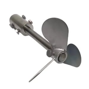 Feed mixer blade