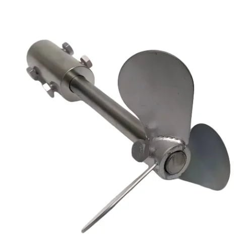 Feed mixer blade